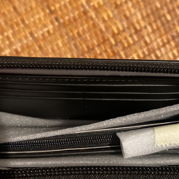 Kate Spade greta court glitter neda wallet in black nwt - Picture 6 of 6